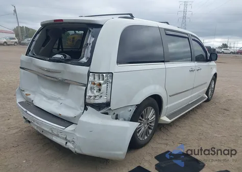 2014 Chrysler Town & Country Touring-L 30Th Anniversary из США, поврежденный, VIN 2C4RC1CG0ER239526